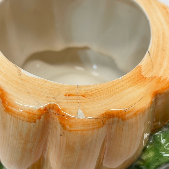 Vtg Teapot Fall Pumpkin - Picture 6 of 16